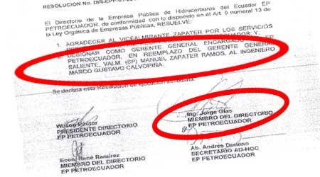 Correa dijo que implicados y detenidos por corrupción no son de la revolución. Este documento demuestra lo contrario.