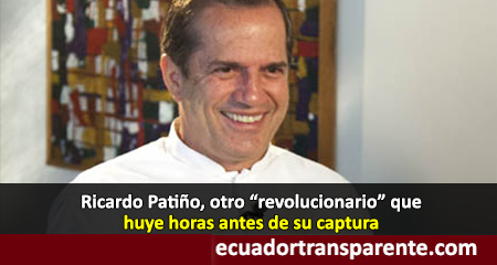 Ricardo Patiño huye del Ecuador y dice ser perseguido político