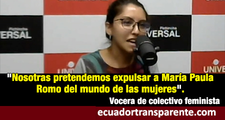 Feministas acusan a María Paula Romo de muertes en octubre y plantean «expulsarle del mundo de las mujeres»
