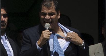 Casi 7 años después, 14 personas son acusadas de supuestamente secuestrar a Rafael Correa el 30S