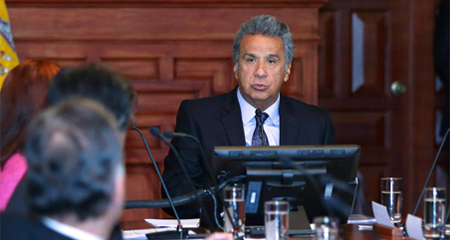 Lenin Moreno contradice a Correa: No hay tal mesa puesta (Video)