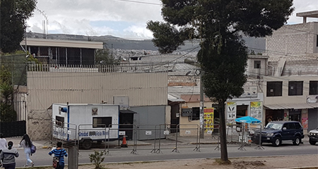 50 agentes cuidan a Glas en la crcel No. 4