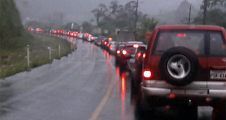 Ms de 9 horas para viajar desde Quito a la Costa, en este feriado