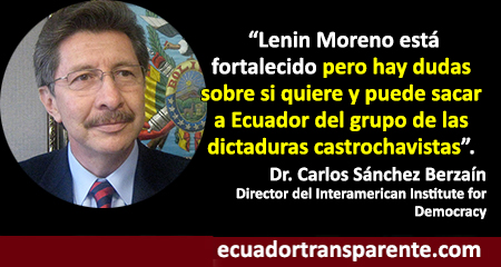 Sale Ecuador del grupo de dictaduras castrochavistas?