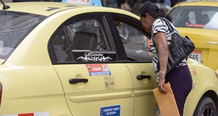 Taxistas anuncian protestas contra Uber, Easytaxi y Cabifiy