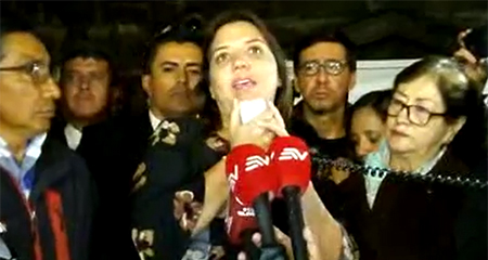 Vicepresidenta Vicua no tiene claro de qu medio son los periodistas secuestrados