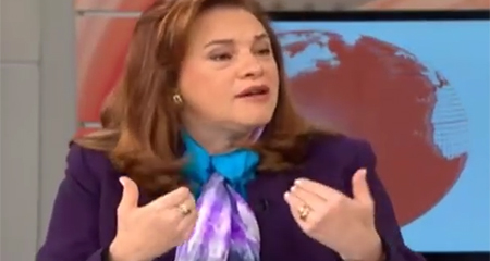 Mara Fernada Espinosa defiende su candidatura a presidir la ONU.