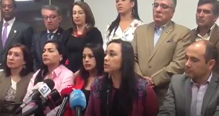 Gabriela Rivadeneira pide a Rafael Correa no acatar orden de jueza