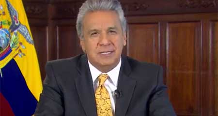 Lenn Moreno anunci prstamos al Ecuador por 10.200 millones de dlares