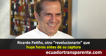 Ricardo Patio huye del Ecuador y dice ser perseguido poltico