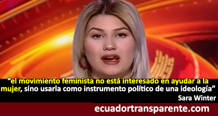 Ex feminista radical Sara Winter, revela su experiencia y los intereses detrs del movimiento feminista y proaborto