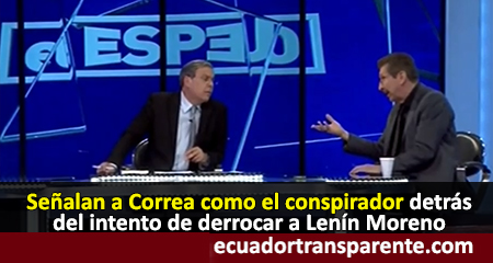 Carlos Snchez Berzan seala a Correa como el conspirador detrs de la crisis en Ecuador (video)