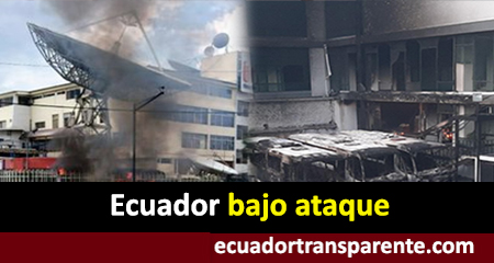 As fue el ataque a la Contralora, Teleamazonas, y diario El Comercio