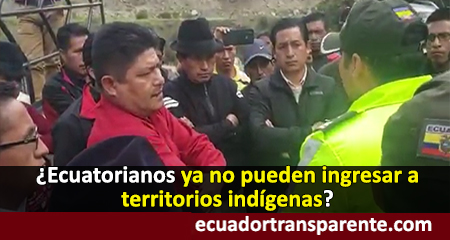 Jaime Vargas e indgenas no permitieron paso de autoridades a lo que consideran sus territorios (Video)