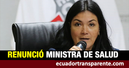 Renuncia ministra de Salud Catalina Andramuo. Juan Carlos Zevallos, asume el cargo.