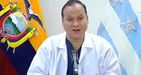 1600 mdicos podran estar contagiados con coronavirus segn viceministro de salud de Ecuador