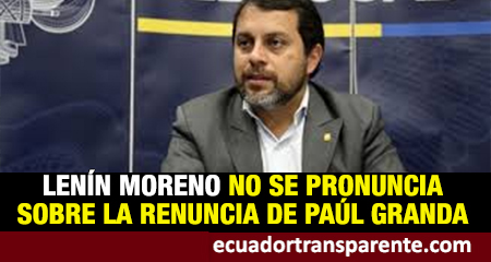 Colegio de Mdicos del Guayas pide salida de Pal Granda. Lenn Moreno no se pronuncia al respecto