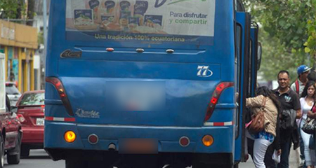 Pasaje de buses en Quito subir de 0,25 a 0,35 centavos de dlar