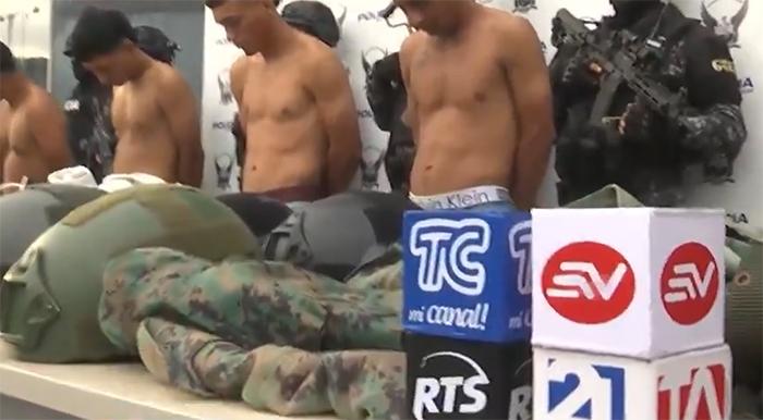Bandas criminales usan logos de medios de comunicacin y uniformes militares y policiales para cometer delitos