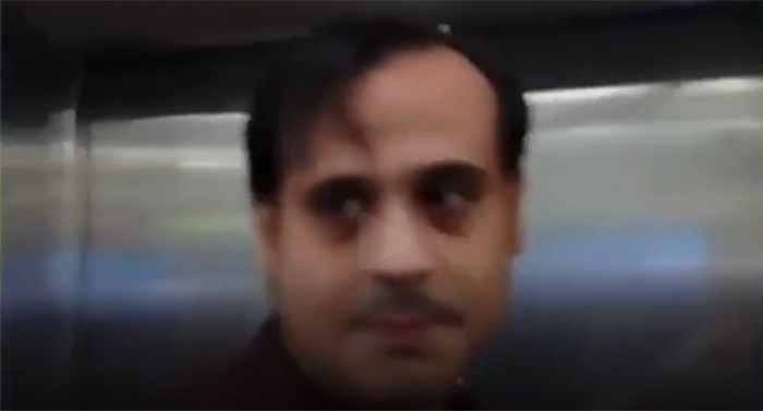 Hijo de Eduardo Franco Loor agredi a periodista (Video)