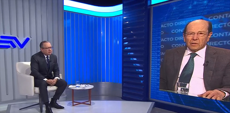 Osvaldo Hurtado: Noboa enfrenta un gobierno complejo y difcil que tiene en sus manos