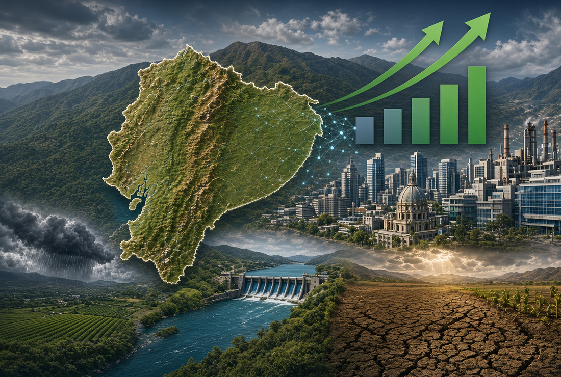 Banco Mundial eleva proyecci�n de crecimiento de Ecuador a 2,8% para 2026, por encima del promedio para Am�rica Latina